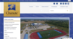 Desktop Screenshot of chanute.org